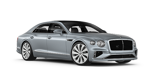 Bentley Hong Kong - DCH New Bentley Flying Spur sedan front three quarter in Silverlake paint