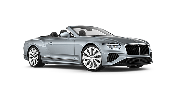 Bentley Hong Kong - DCH New Bentley Continental GTC convertible front three quarters in Silverlake paint
